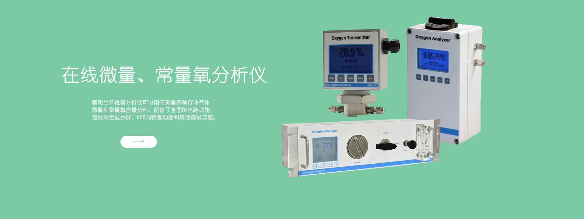 微量氧氧化锆氧分析仪